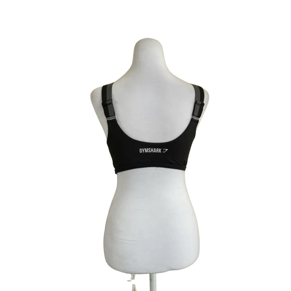 Women's Gymshark Sports Bra Black Size 14” band - Image 3