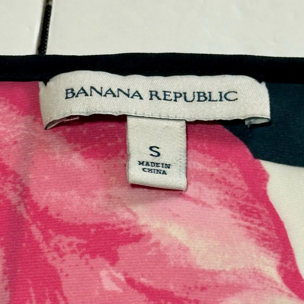 Banana Republic Multicolor Floral Tank Top - Image 3