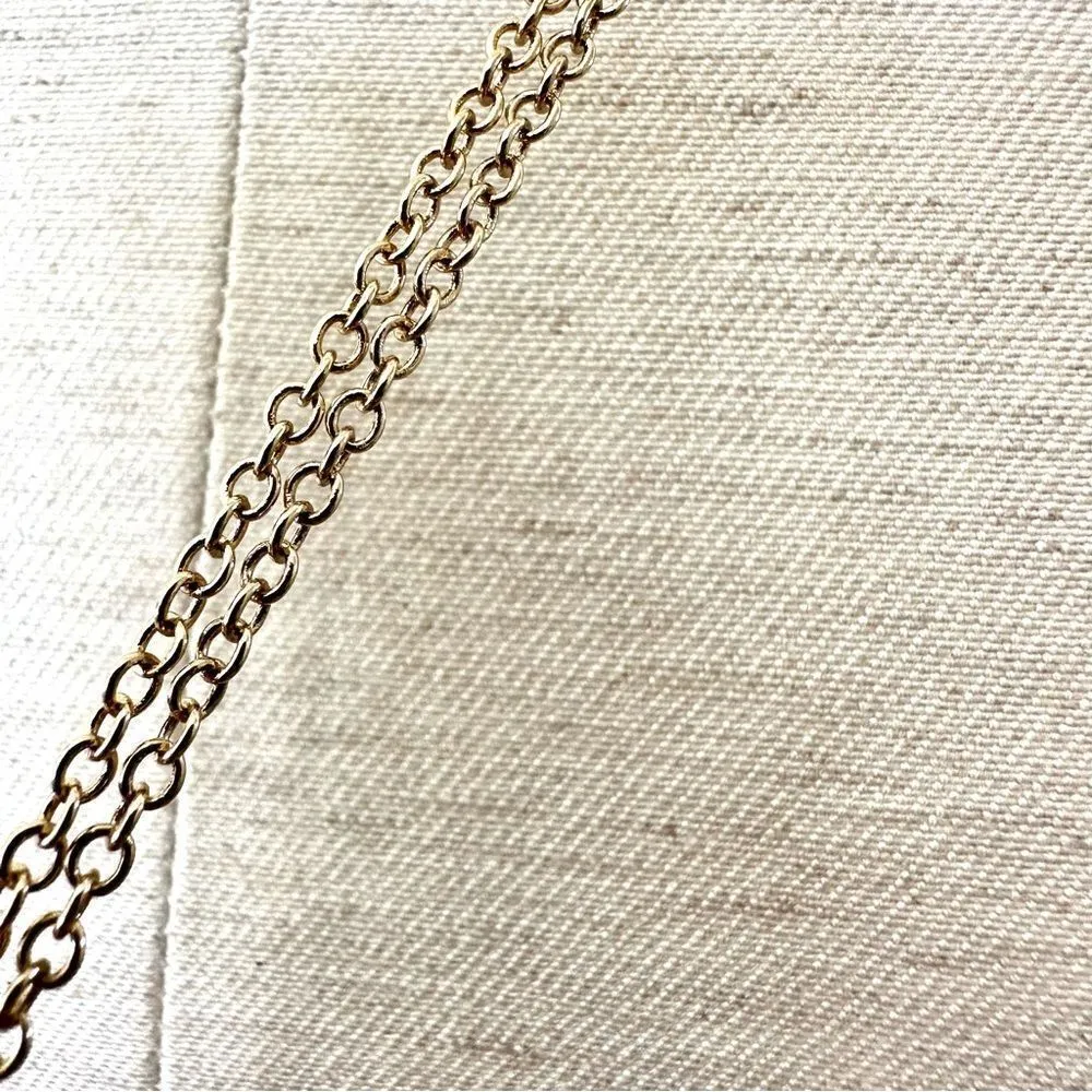 Charming Charlie red and gold tone tassel necklace - Image 7