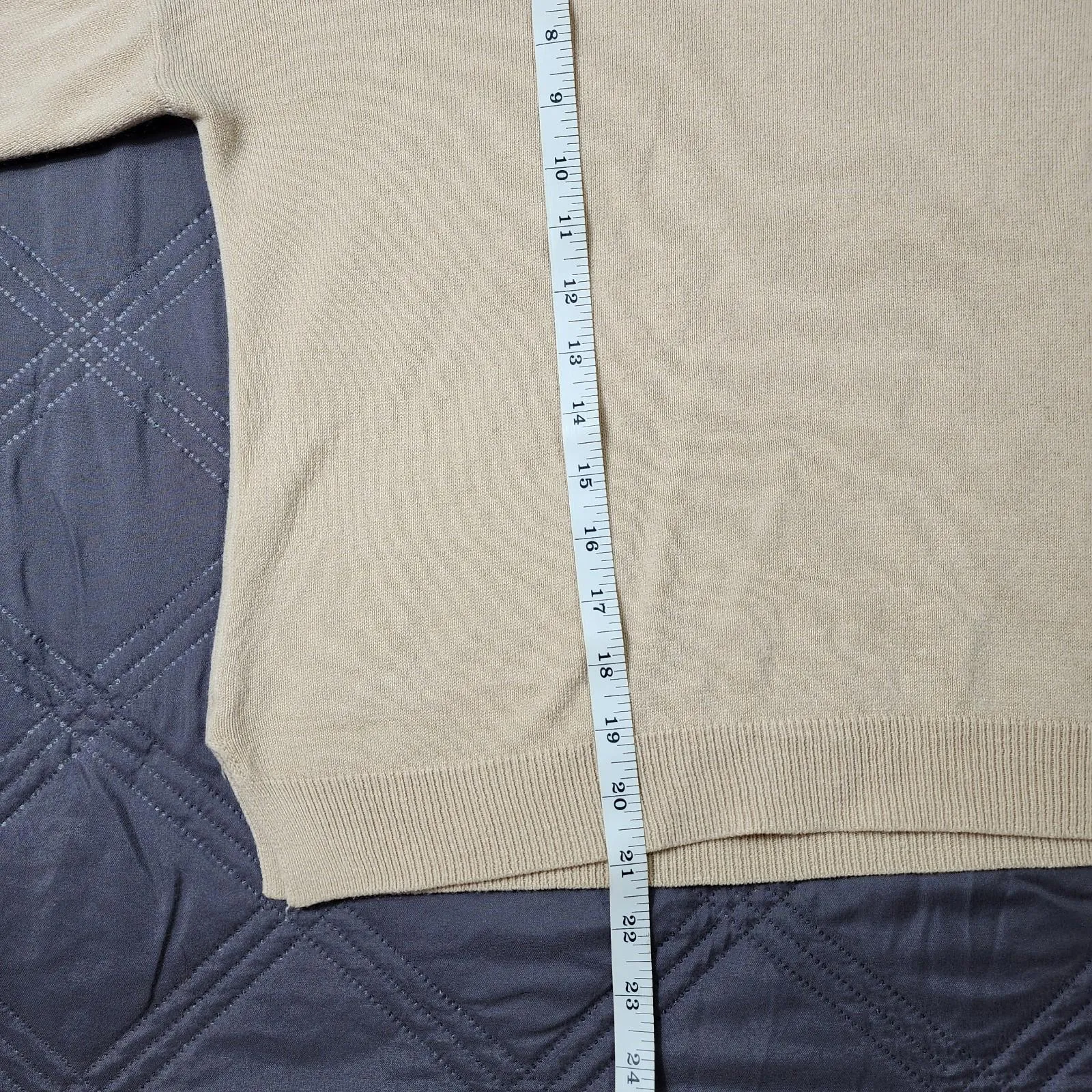 Forever 21 Light Brown Crew Neck Sweater Size Small Casual Fall Cozy - Image 5