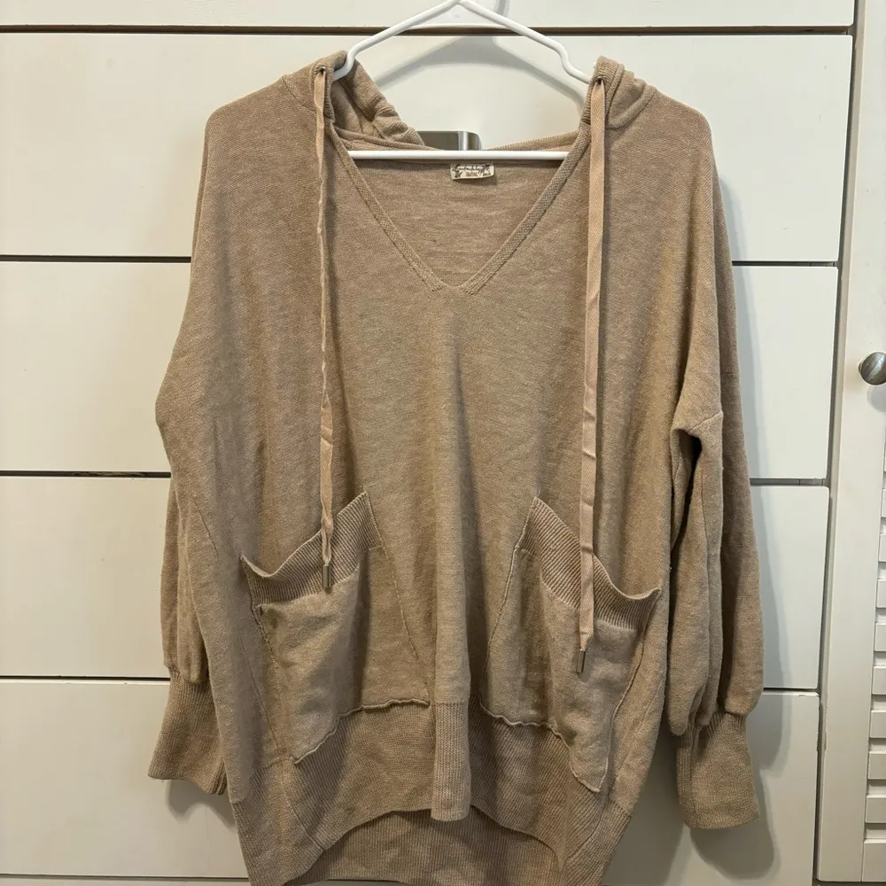 Free People Snuggle Season Pullover/Oatmeal - Image 3