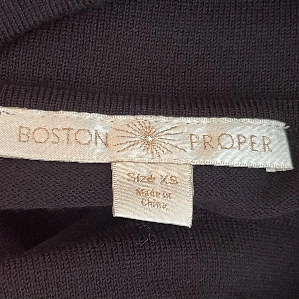 𝅺 Women’s Cowl Neck Cold Shoulders Knit Dress Size XS - Image 8