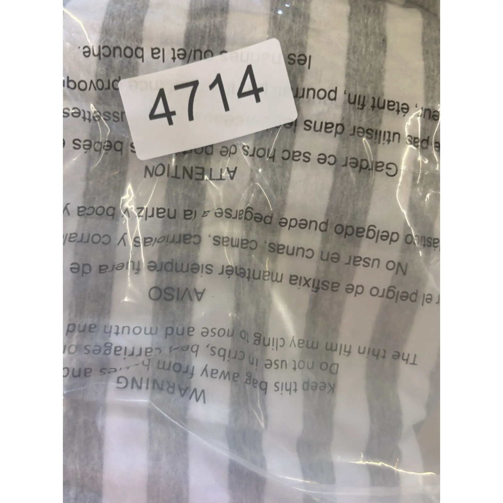 womens outerknown‎ long sleeve striped t shirt gray white xs - Image 6