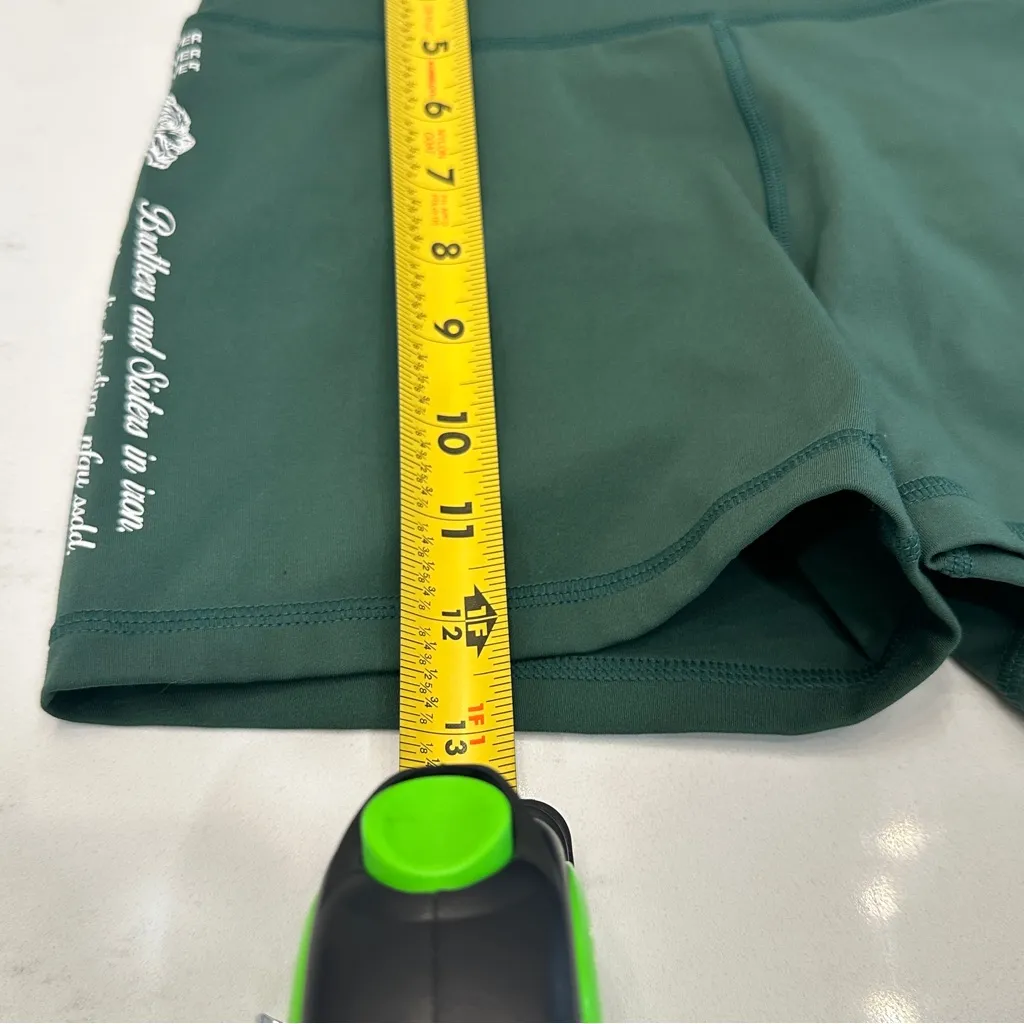 Darc Sport Wolves SHE Green Biker Shorts Size XS NEVER WORN 125 of 500 - Image 7