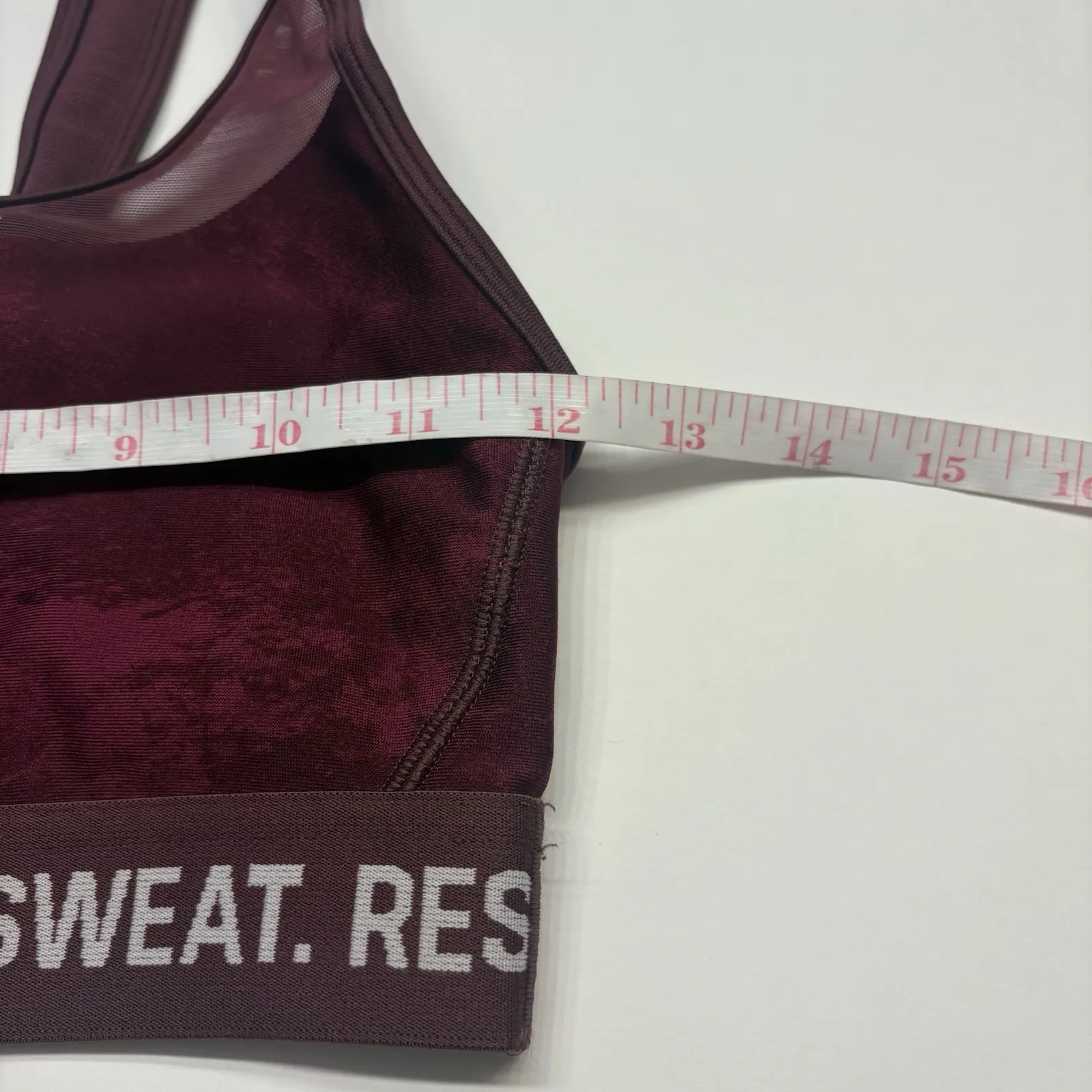 Under‎ Armour Womens Blood Sweat Respect Project Rock Sports Bra Size Small - Image 12