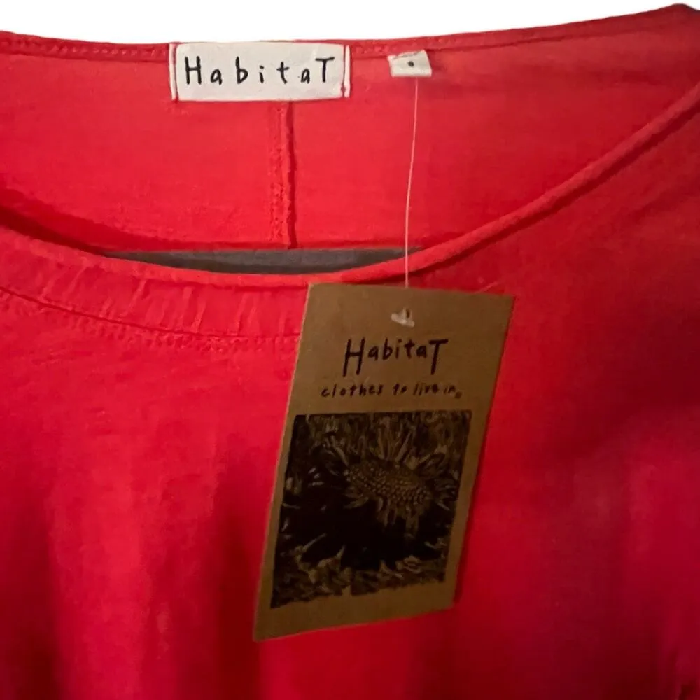 Habitat Rumba Red Size Small Short sleeve t shirt 27538 - Image 4