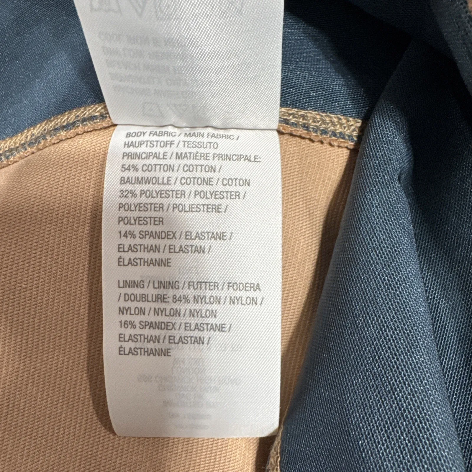 Women with Control St. Tropez Twill Ankle Pants Champagne Sugar 18 Plus A510320 - Image 7