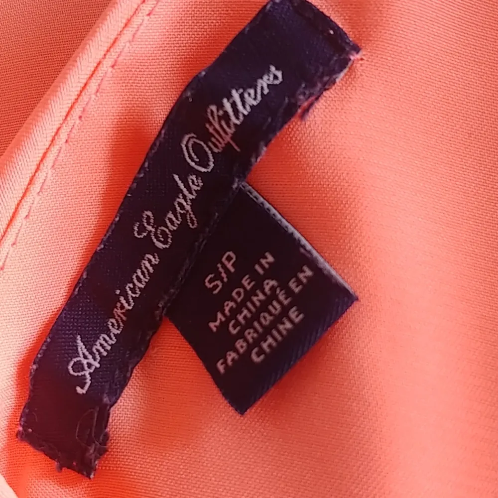American Eagle Bright Orange Dress - Image 7