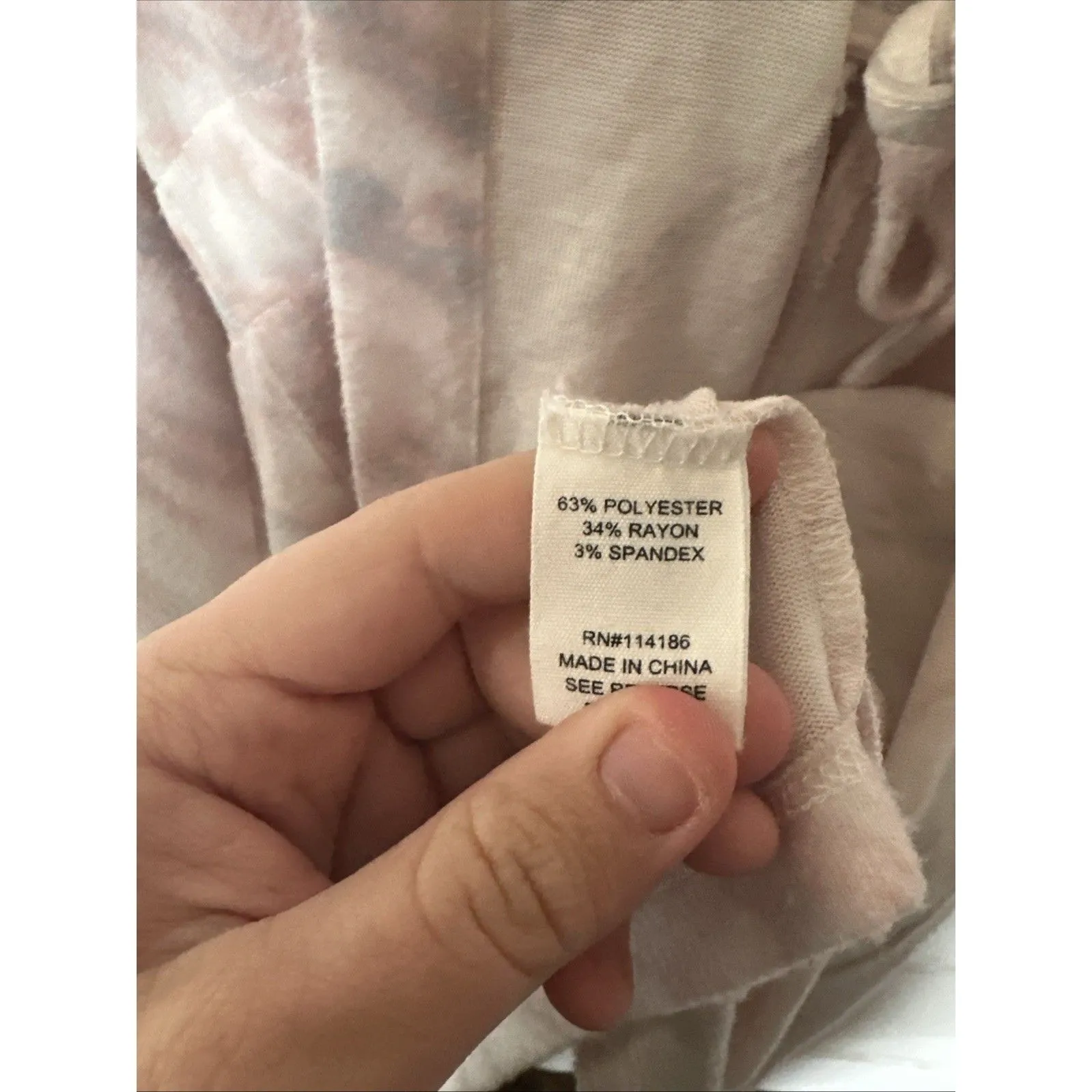 ADYP Women’s Medium Pink Gray Tie Front Cardigan Soft - Image 14