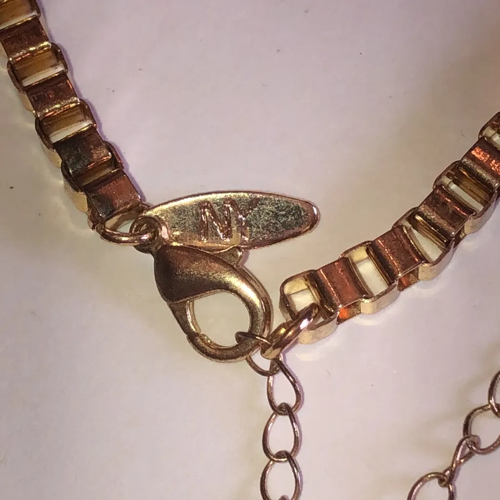 NY Brand Elegant Gold Tone Black and Yellow Beaded Boho Statement Necklace - Image 5