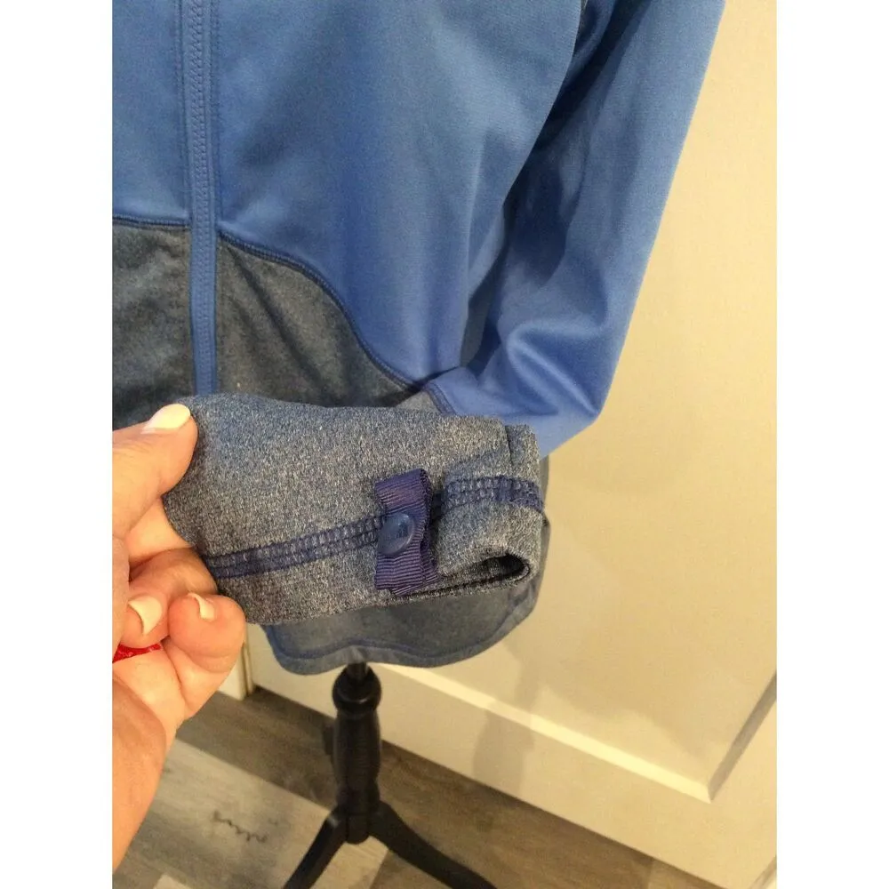 Womens The North Face Ladies Canyonland Full Zip Jacket Coat Top Blue Large - Image 9