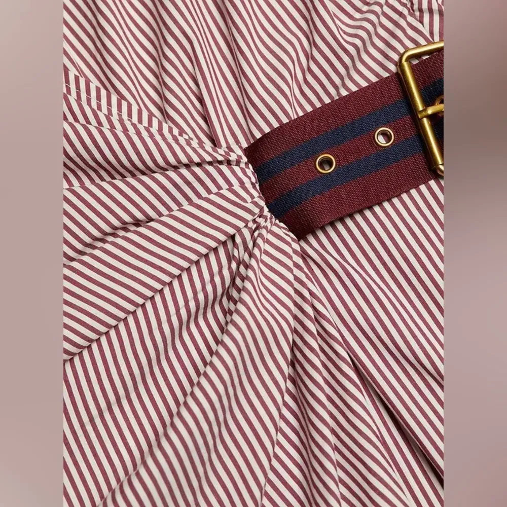 VERONICA BEARD Jacinda Striped Stretch Cotton Shirtdress, Size 0, $498 - Image 9
