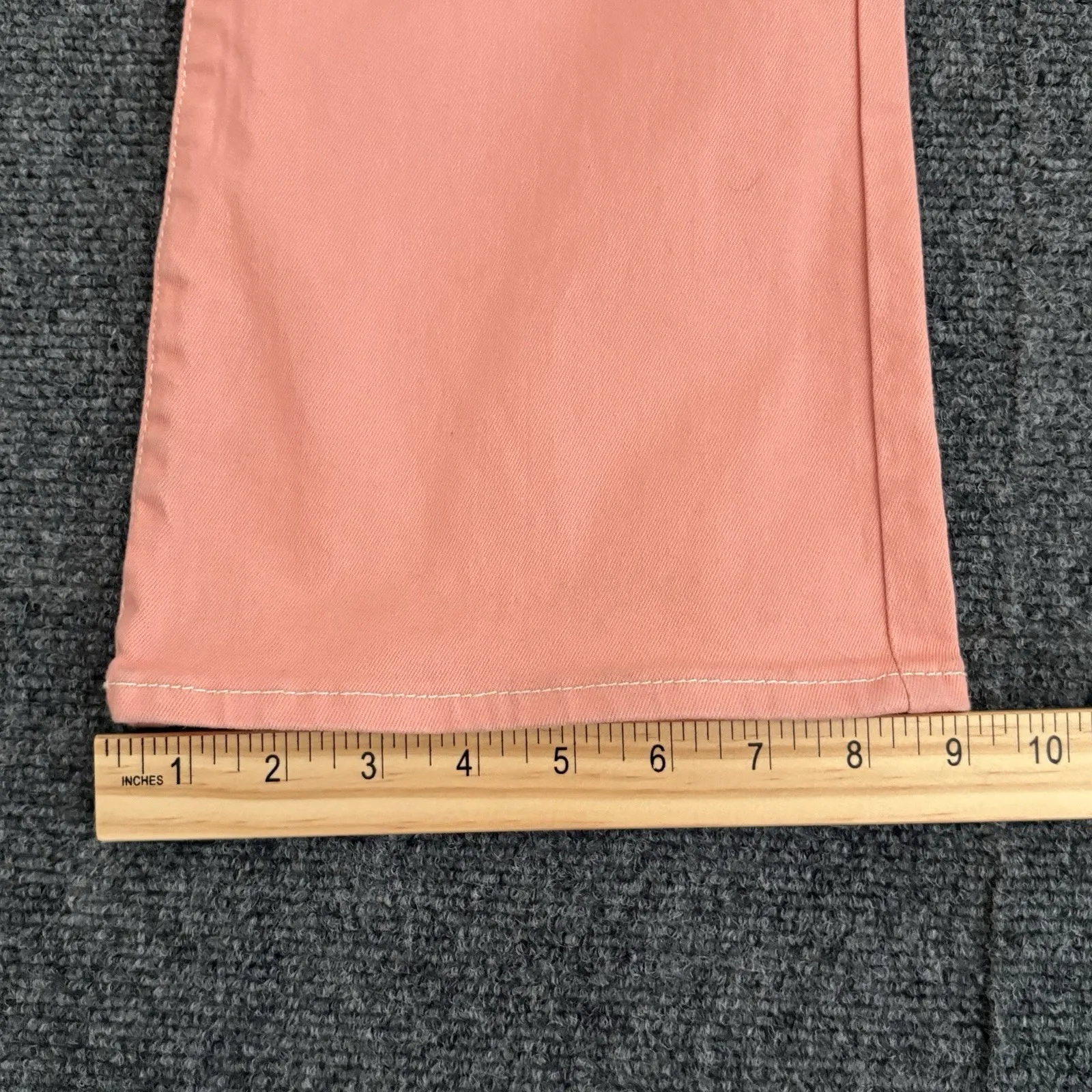 True Religion Jeans Womens 28x31 Coral Becca Mid Rise Bootcut Stretch Denim - Image 11