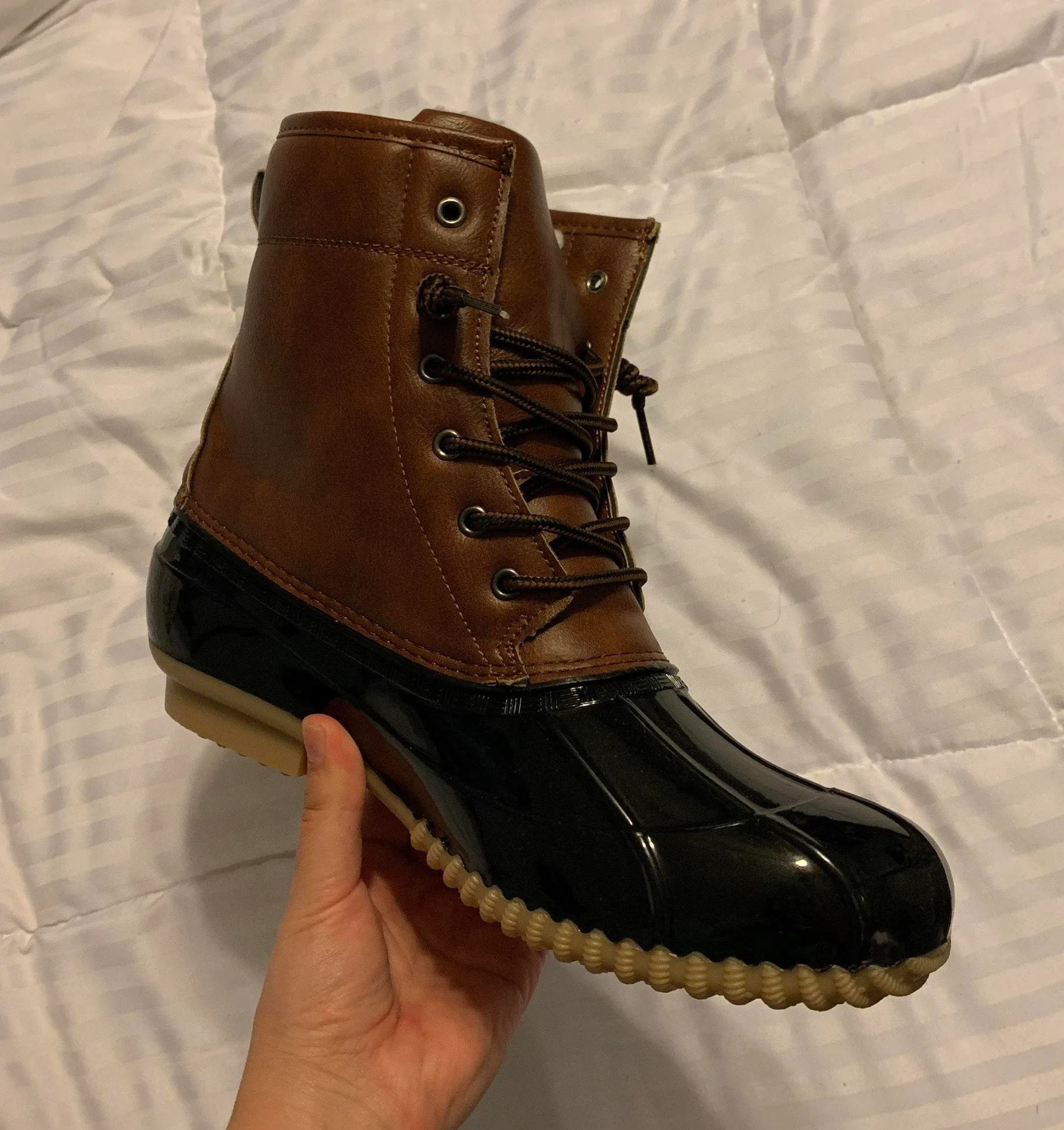 Snow Boots Brown Size 10 - Image 2