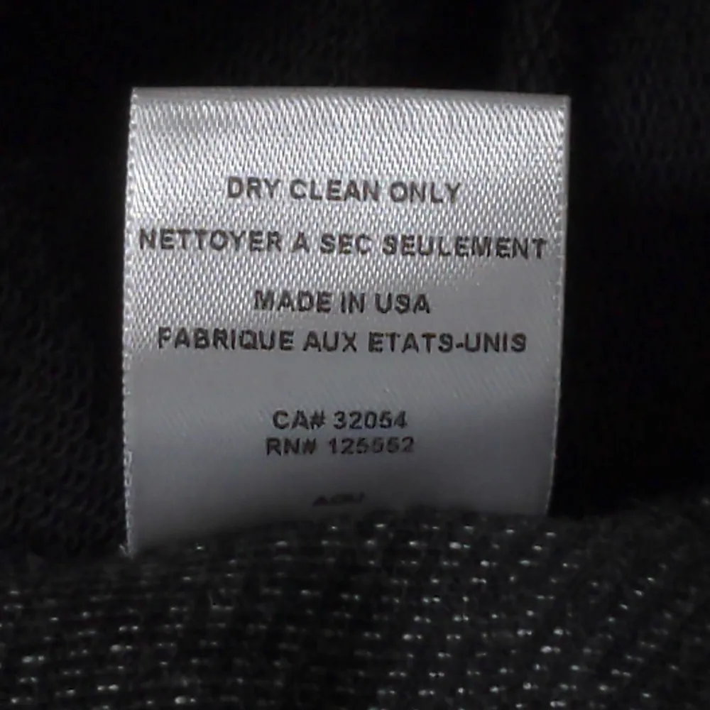 Anthropologie Blackletter Black / White / Gray Full Zip Moto Jacket – Size L - Image 9