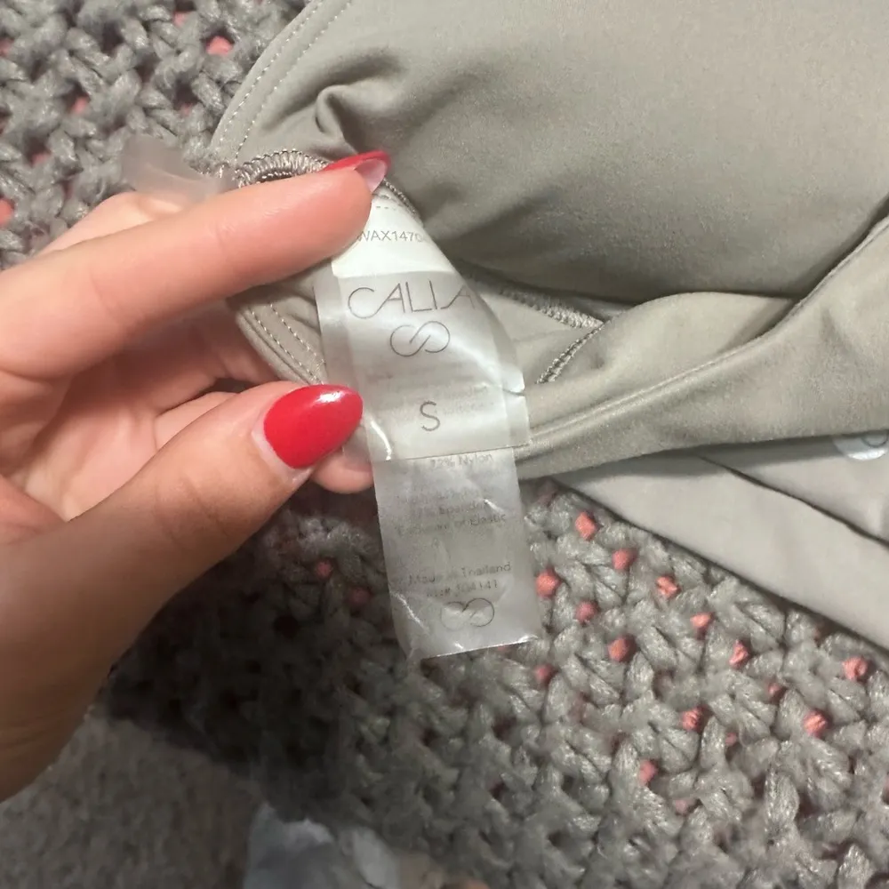 CALIA Sports Bra with Racerback Design Brown - Image 3