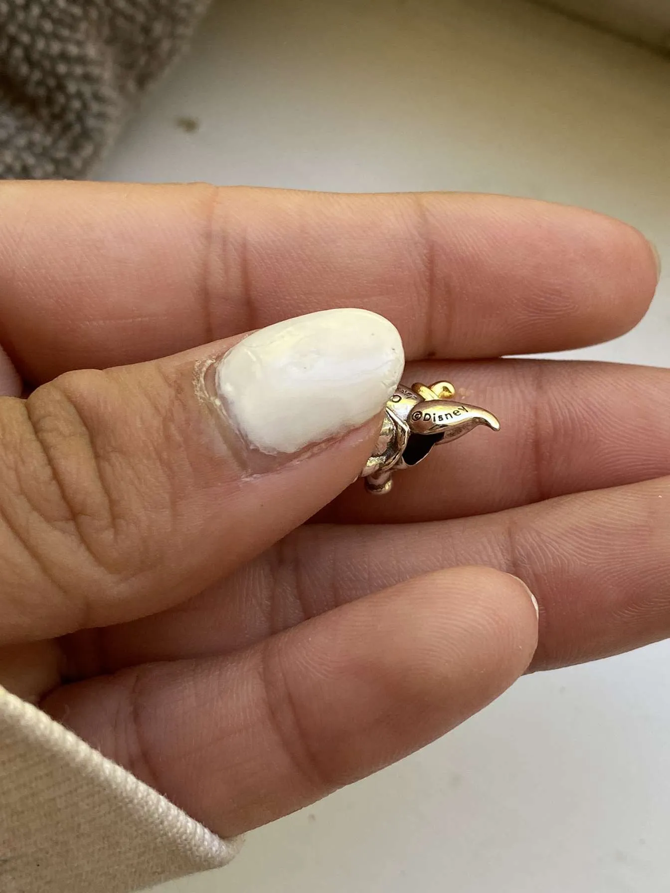 X Disney 100th Anniversary Dumbo Lab Grown Diamond Charm - Image 3