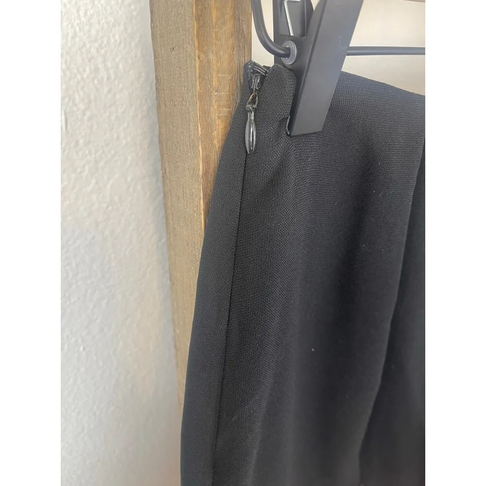 Vintage Y2K Nicole Miller NYC Mini Silk Kimono Jacquard Skirt Womens 6 - Image 4