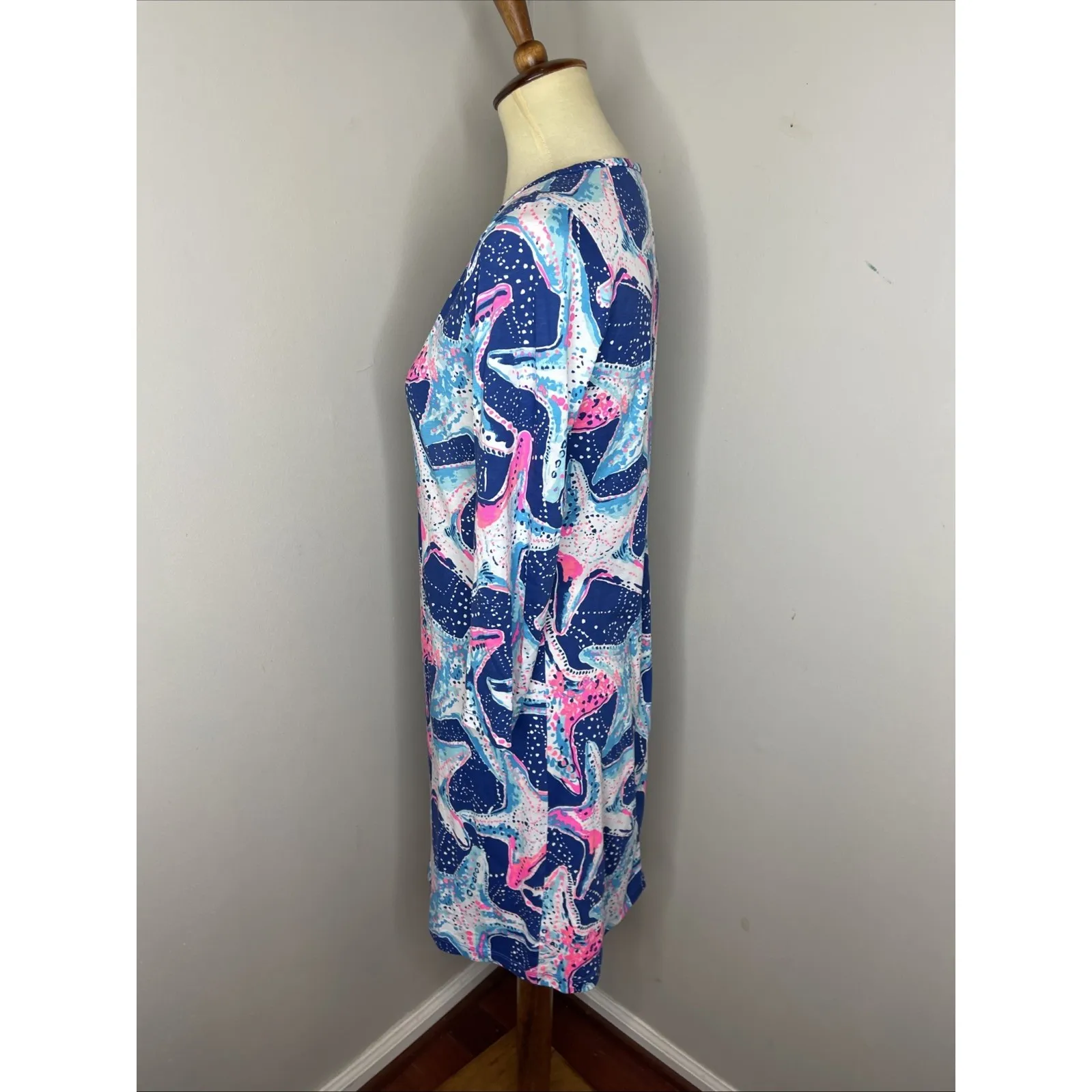 Lilly‎ Pulitzer Beacon T-Shirt Dress in Star Struck Small S - Image 3