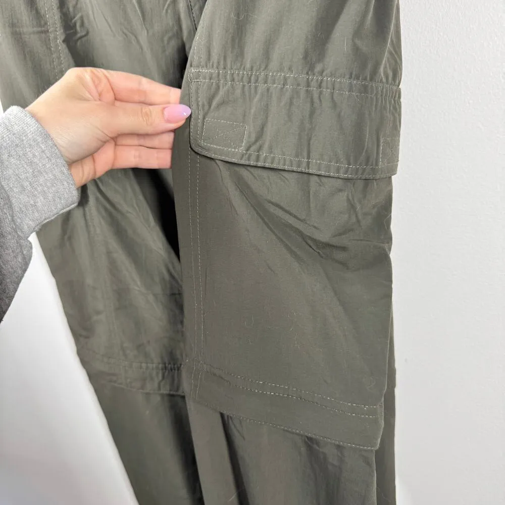 White Sierra Convertible Pants Women XXL Plus Size Green Outdoor Hiking Camping - Image 4