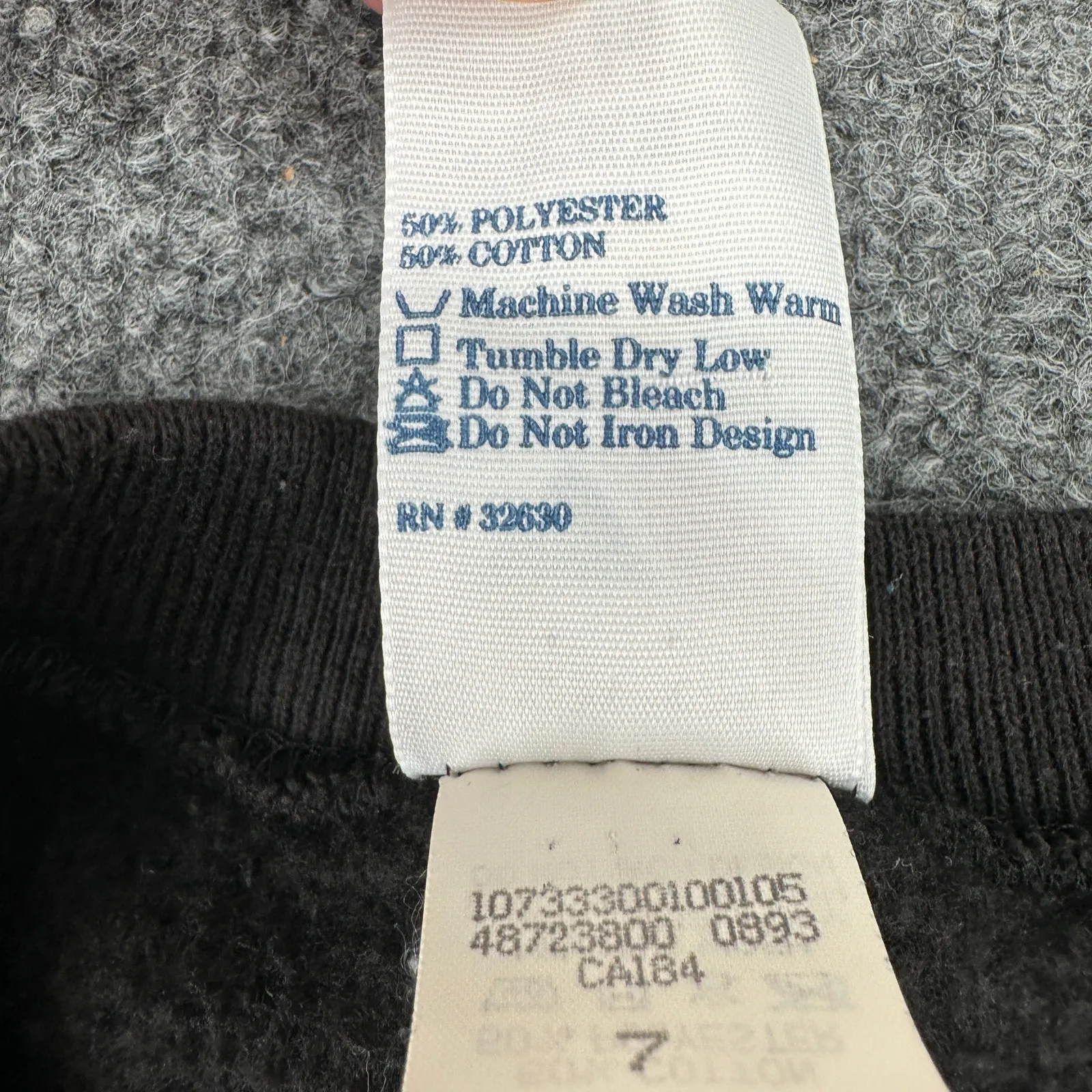 Vintage 80s Tweety Bird Looney Tunes Black Yellow Sweatshirt Large Artex - Image 6