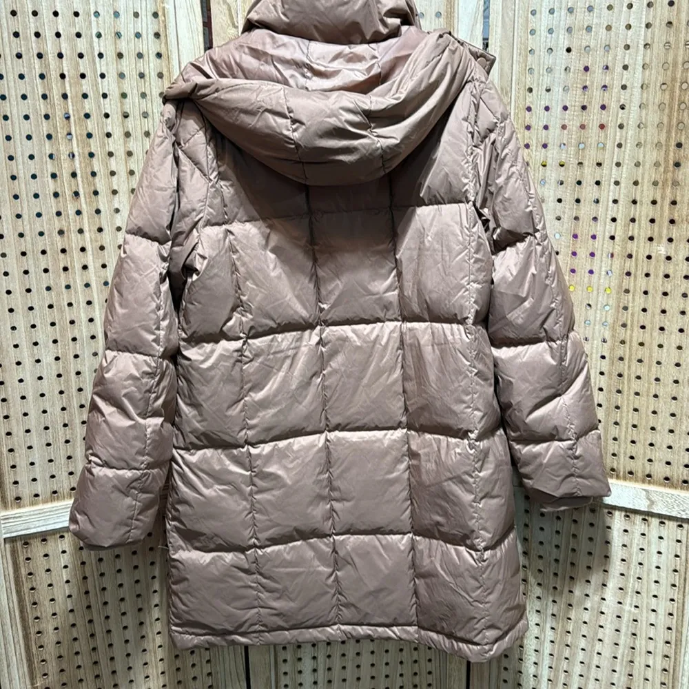 Mondetta Ladies' Square mid-length Quilted Down Parka nwt - Image 6