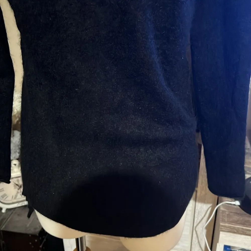 C by Bloomingdale’s cashmere sweater 2ply 100% cashmere women’s size XS Black - Image 6