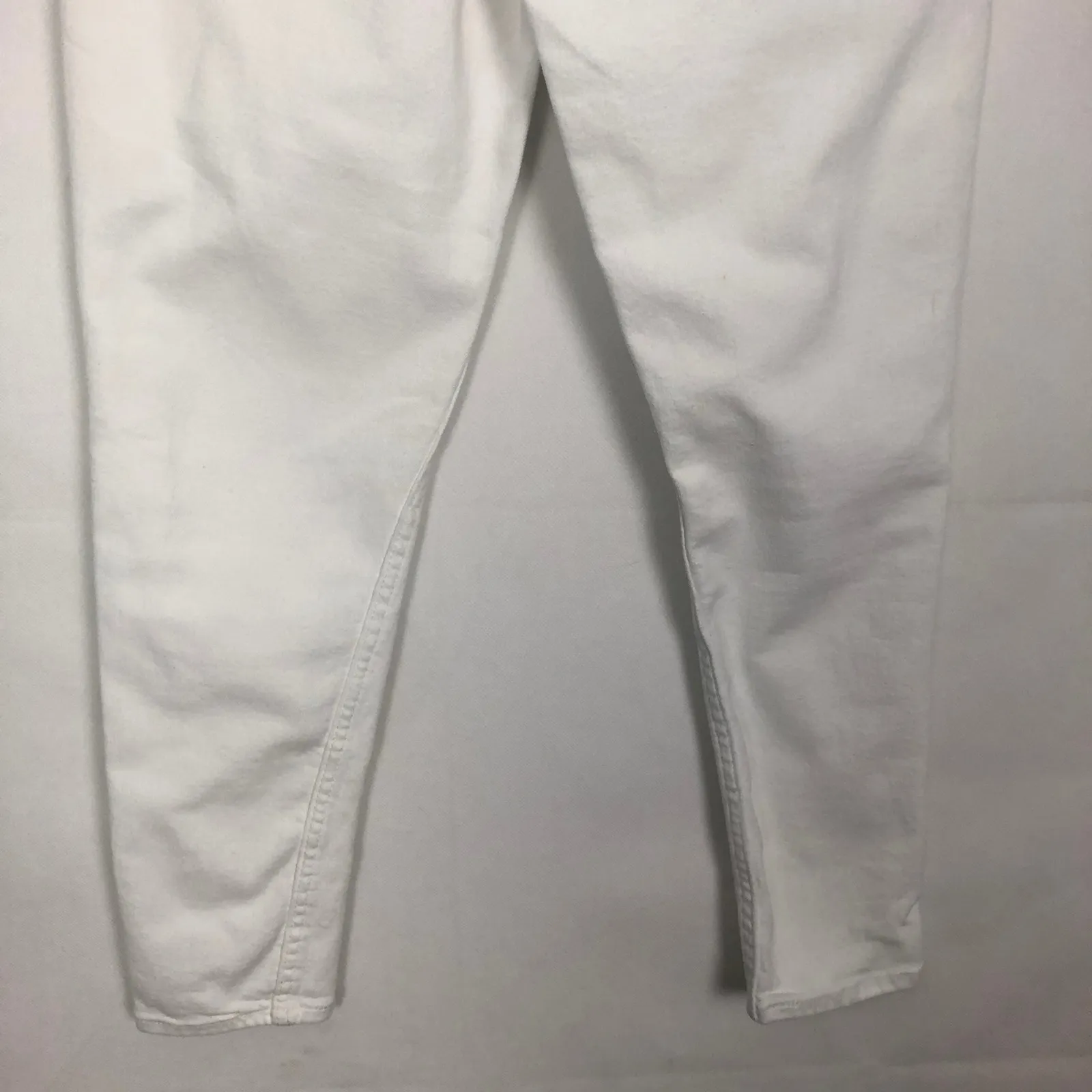 Levi's 721 Vintage High-Rise Skinny Ankle White Jeans Size 28 - Image 7
