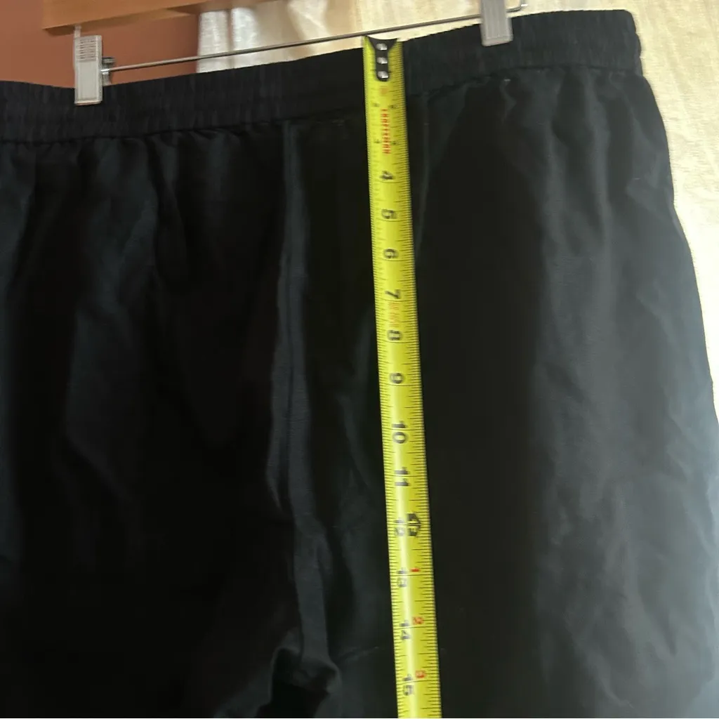 J. Crew Linen Cotton Blend Drawstring Pants Black Pull On Elastic NWT‎ Size 16 - Image 10