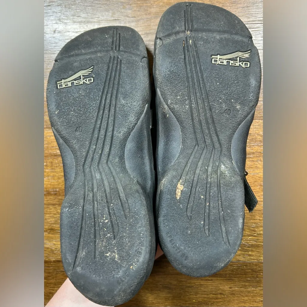 Dansko Kiera Size 9.5-10 US EU 40 Grey Fisherman Sandals Mary Jane Clogs - Image 5