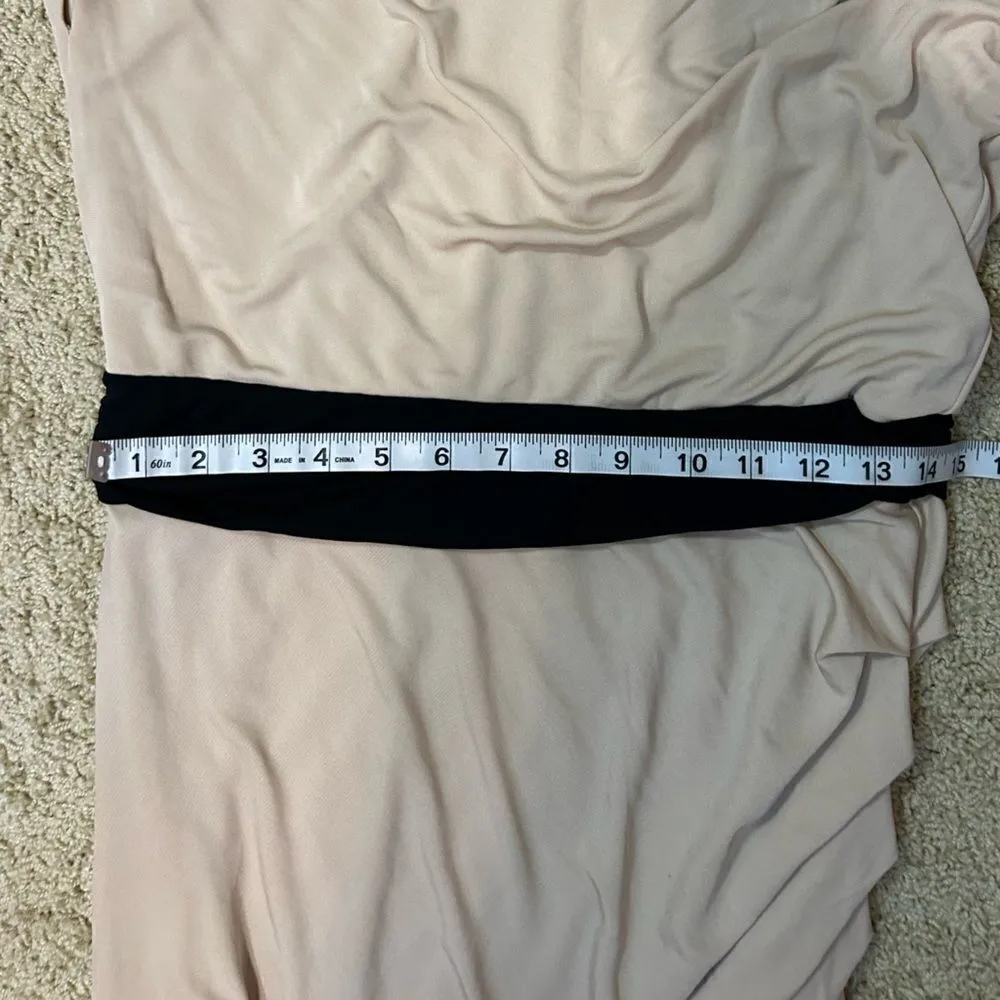 Halston Heritage side‎ ruched mini dress size M - Image 9