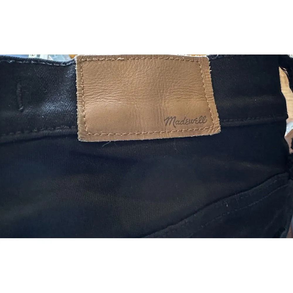 Madewell‎ Womens Jeans Black Size 27 Cali Demi-Boot Stretch Denim Cotton Blend - Image 7