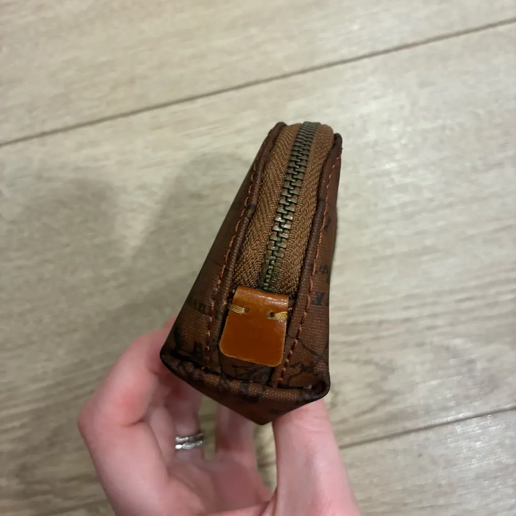 Patricia Nash Signature Map Rosalie Patina Zip Coin purse - Image 6