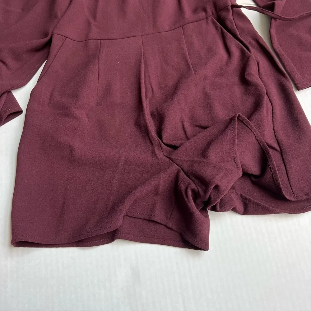 1. State long sleeve wrap romper xs - Image 7