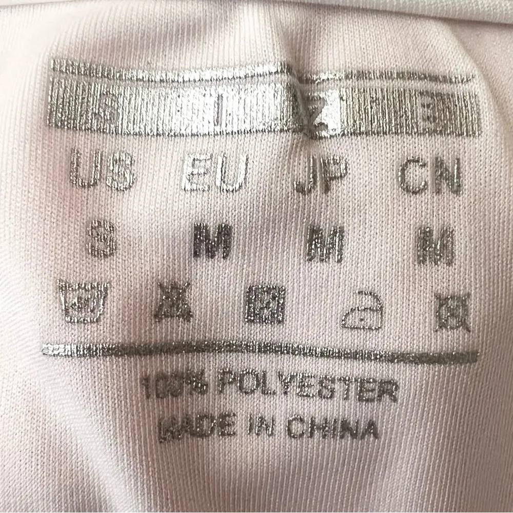 Pink Blue & White Striped Long Sleeve Outdoor Sun Shirt Top Size Small - Image 3