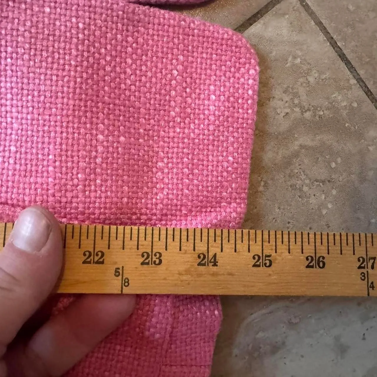 Vintage talbots Pink Italian Wool Jacket Women’s Size 16 Made in Italy - Image 3