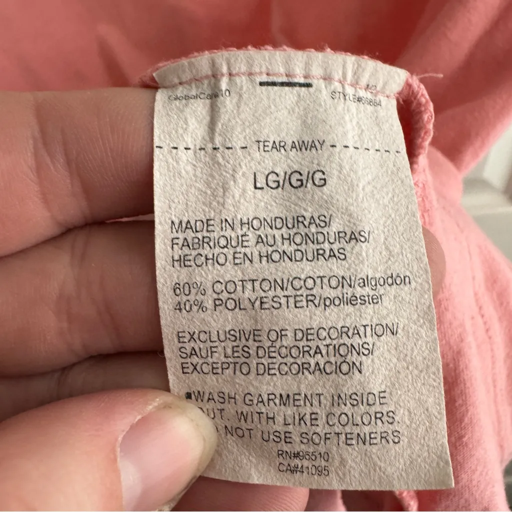 Under Armour the classic tee pink logo size large - Image 4