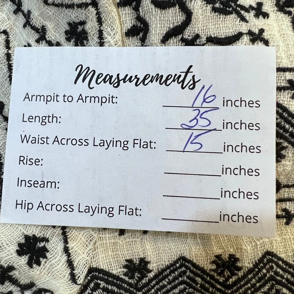 HD in Paris Babydoll Dress Cream S Tioga Anthropologie Mini Short Sleeve Flowy - Image 5