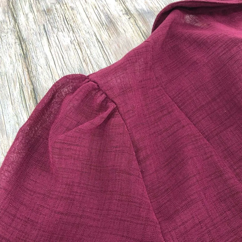 70s Deadstock Vintage The Strawberry Plant Grape Cropped Jacket - Image 3