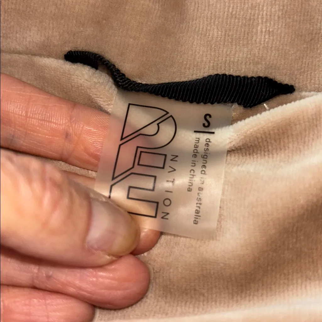 PE Nation Cover Back Jacket Stone Tan - Image 7