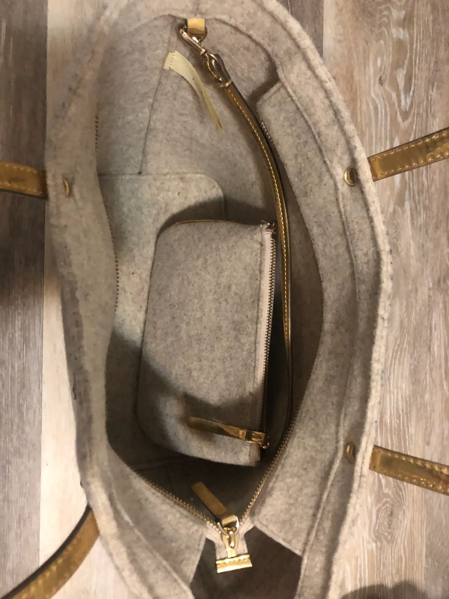 Kate Spade Frosted Harmony Tote Bag + Wristlet - Image 10