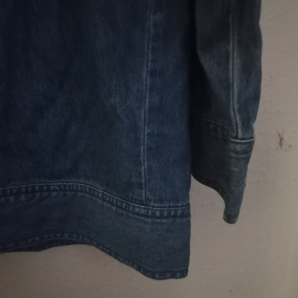 Quacker Factory M Wild Animal Denim Jungle Zoo Embroidered Casual Jacket Blue Size M - Image 5