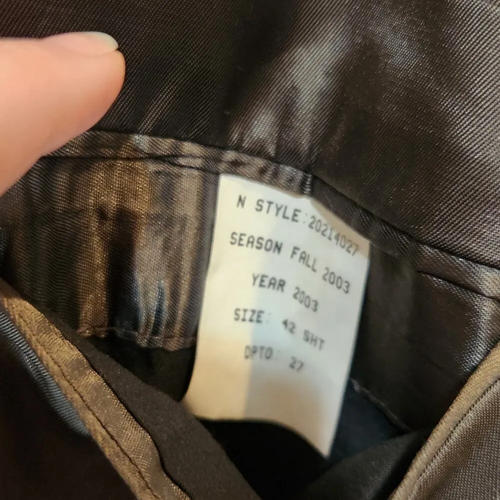 Brooks Brothers 346 Chevron Double Button Blazer Coat Jacket Brown Euro Size 42 - Image 10