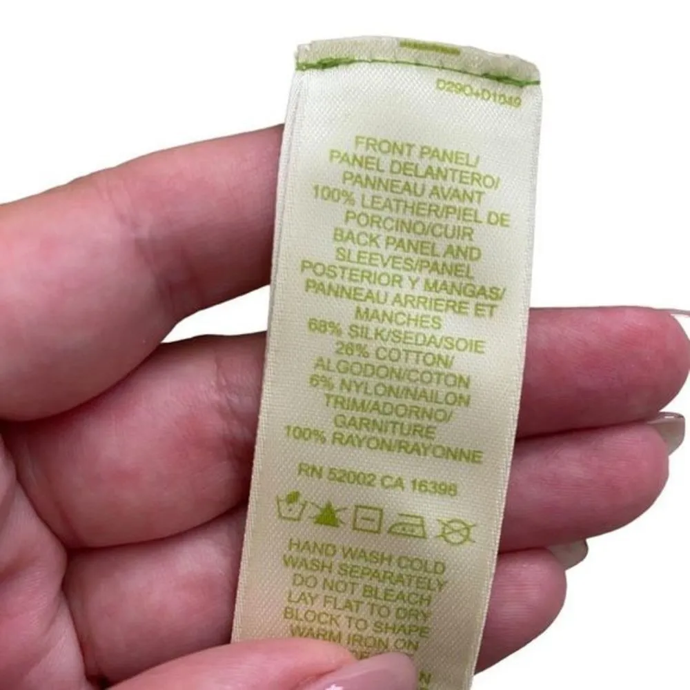 SIGRID OLSEN Leather Detailed Sweater‎ - Image 3