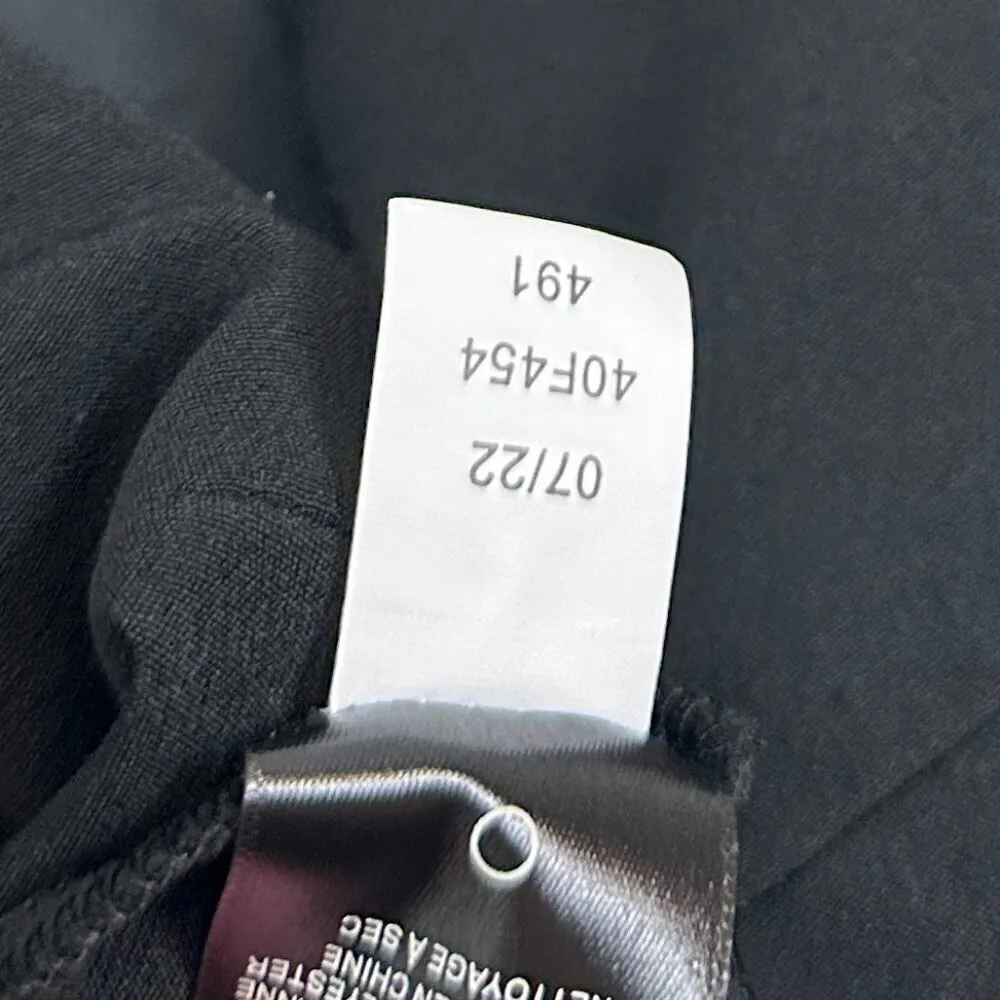 SAM EDELMAN Square Neck Puff Sleeve Jumpsuit in Black Size US 0 - Image 11