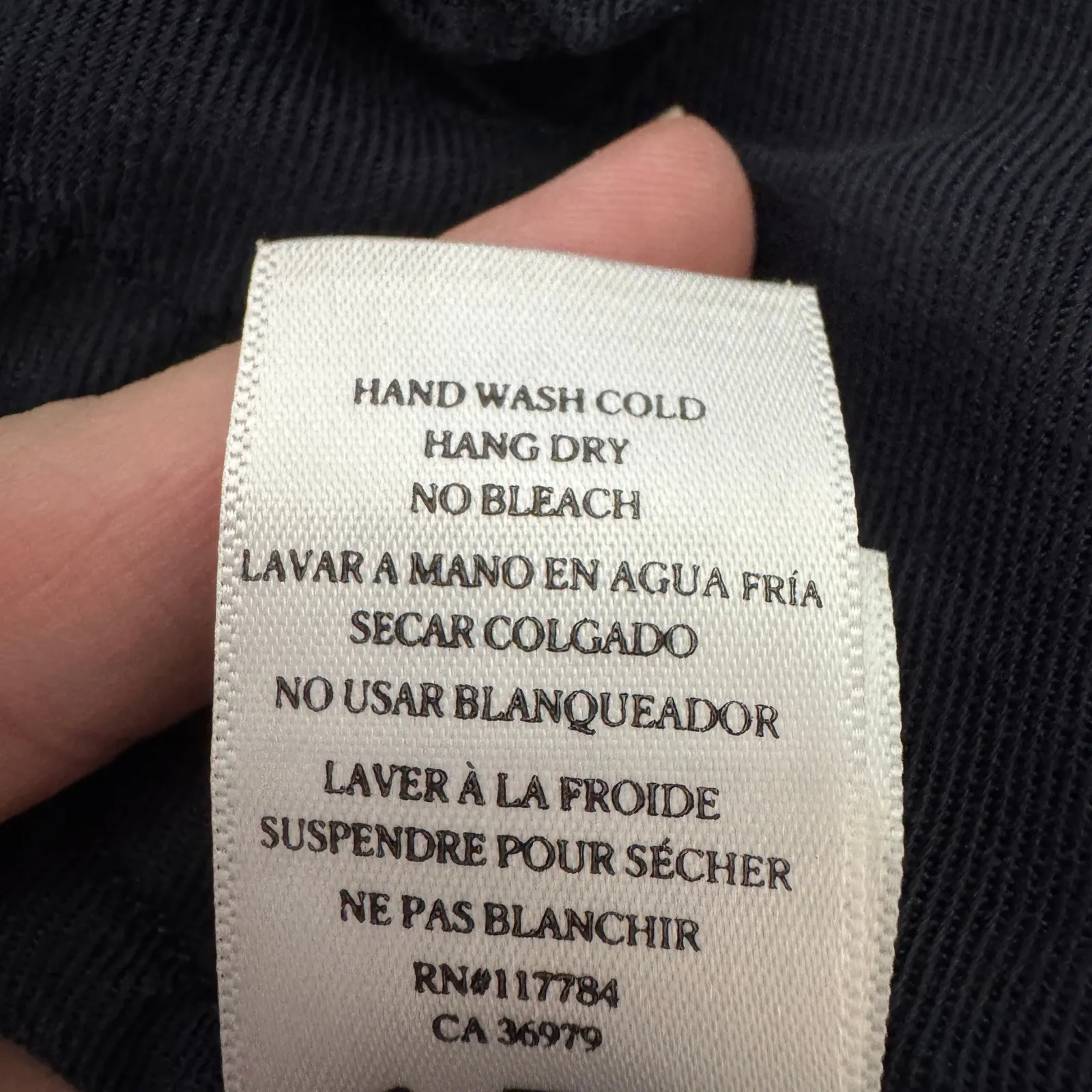 Rails Lancaster Indigo Stars Utility Jacket XS Navy Tencel Linen Drawstring Boho - Image 13