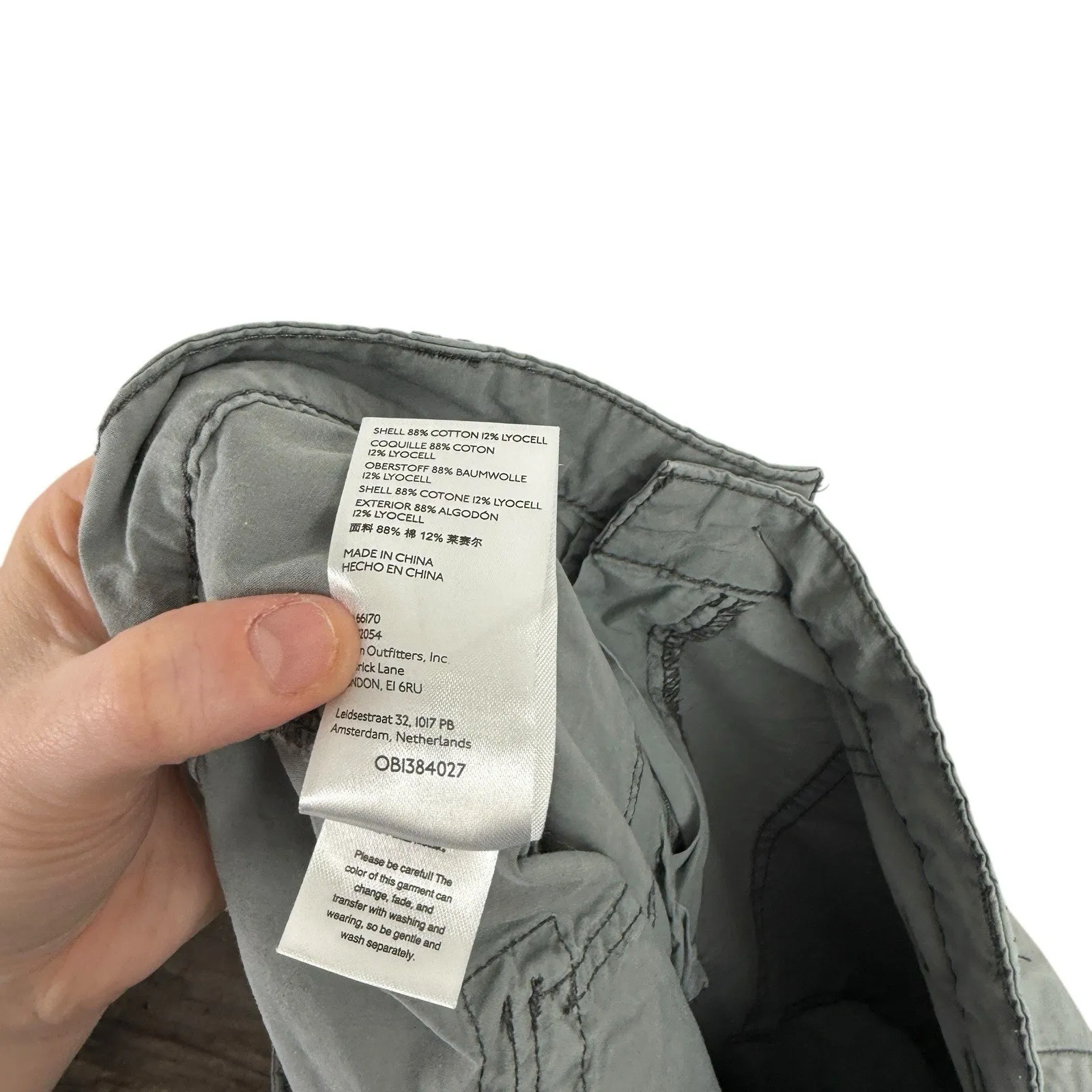 Pilcro Anthropologie Ventura Lightweight Cargo Utility Pants Blue Y2K Womens 29 - Image 9