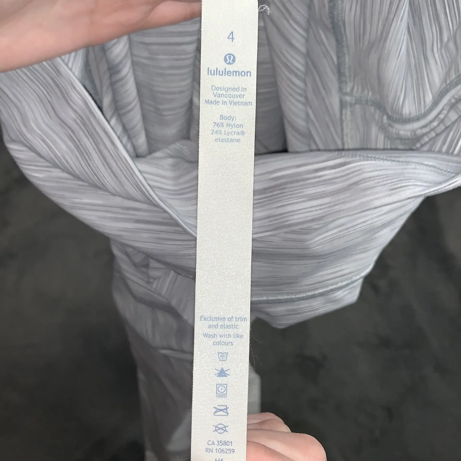 Lululemon Wunder Under Ombré space dye leggings - Image 4