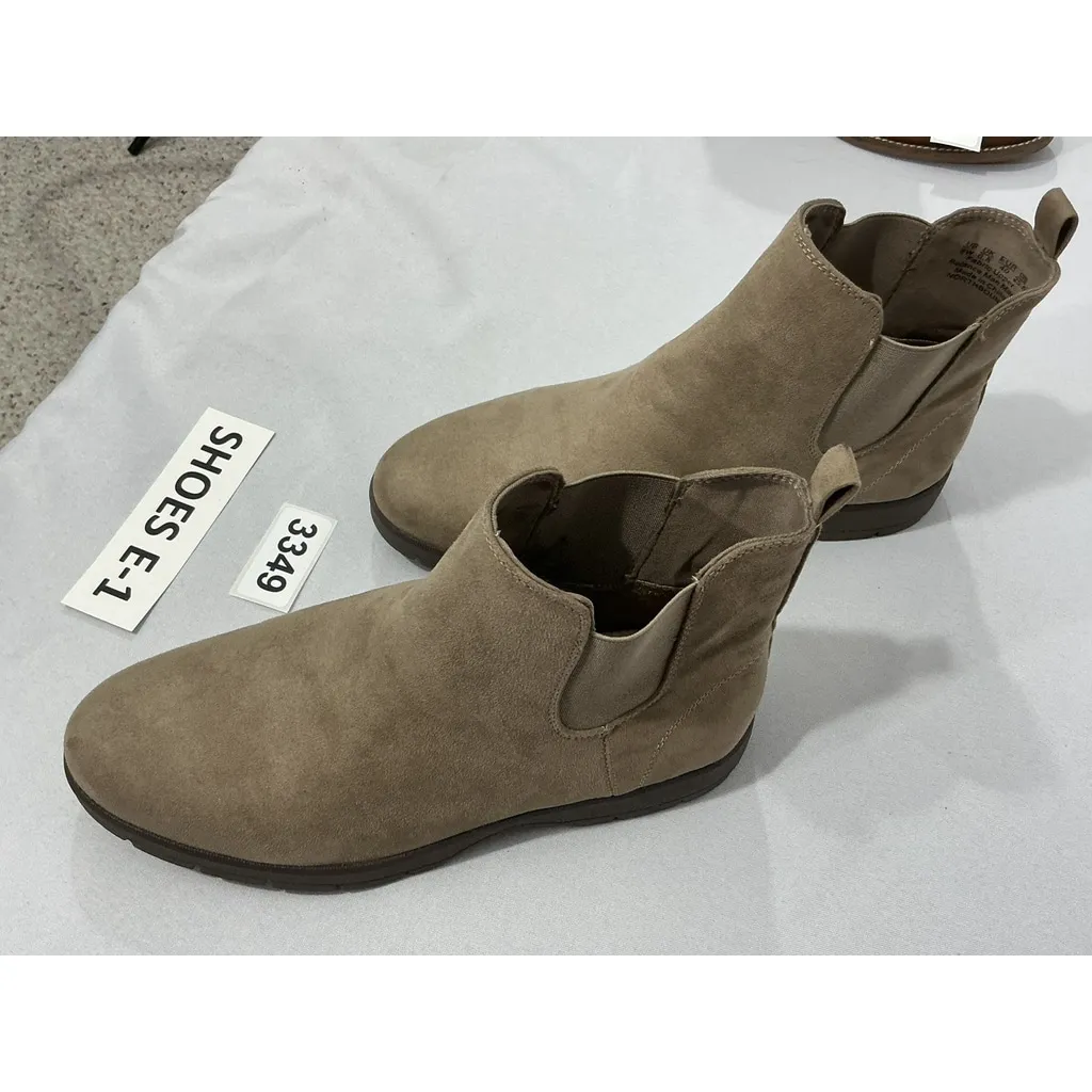 Womans Dr Scholls Northbound Size 9 W Tan Pull On Flat Ankle Boots NWOT Brown - Image 3