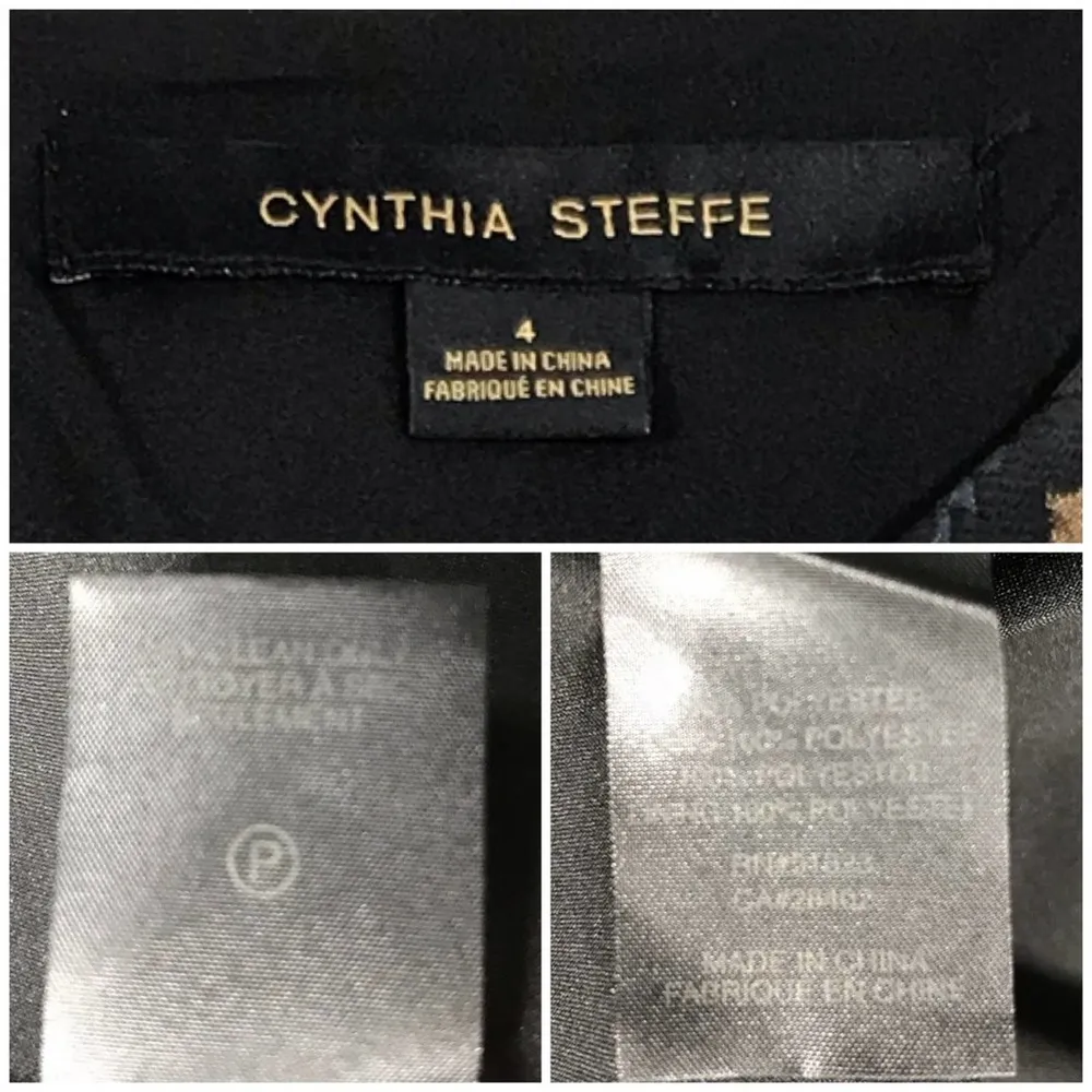 Gabriella Gold Leaf Sleeveless Fit & Flare Dress Women’s Size 4 - Image 13